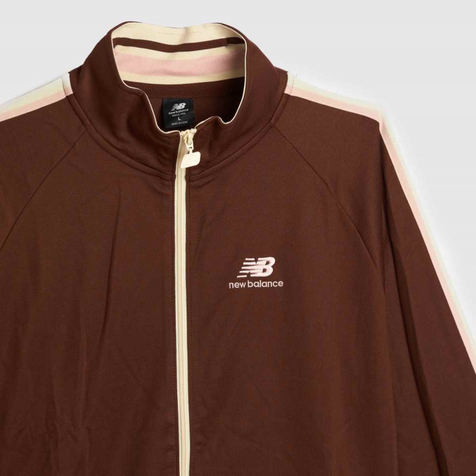 Dr Martens Schweiz Zürich New Balance Athletics 70s Run Track Jacket Brown
