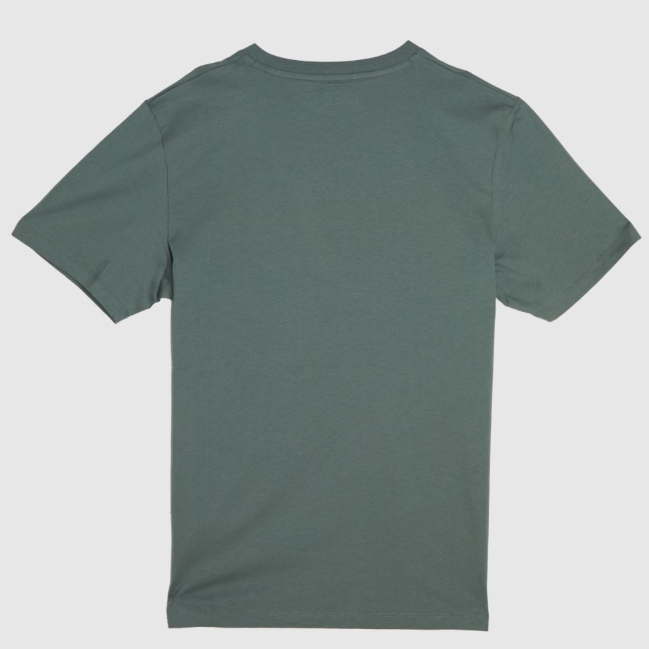 Grünes T-Shirt Mit Logo Auf Der Vorderseite Von Dr. Martens Schweiz Timberland