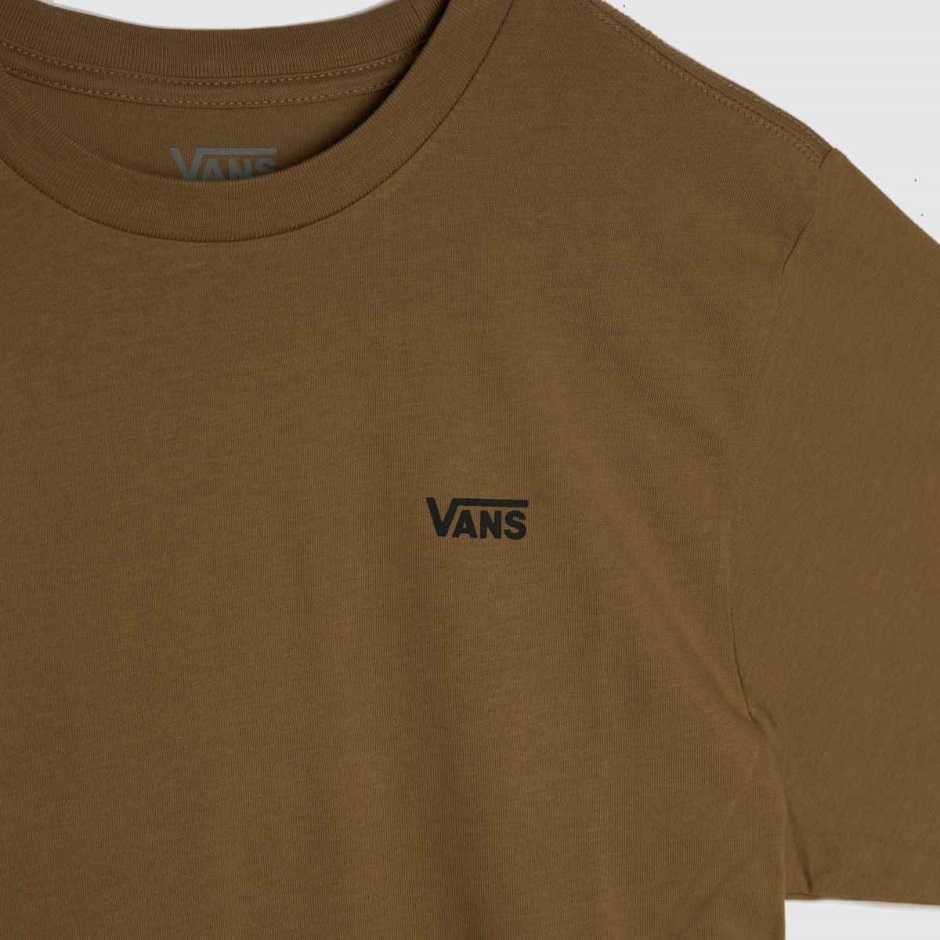 Vans Left Chest Logo Tee Dr Martens Schweiz Zürich Brown