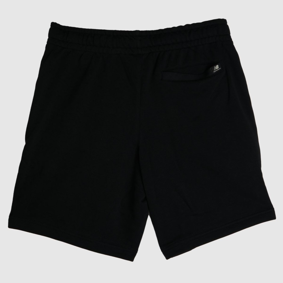 Schwarze Dr Martens Schweiz New Balance Essentials Fleece Shorts