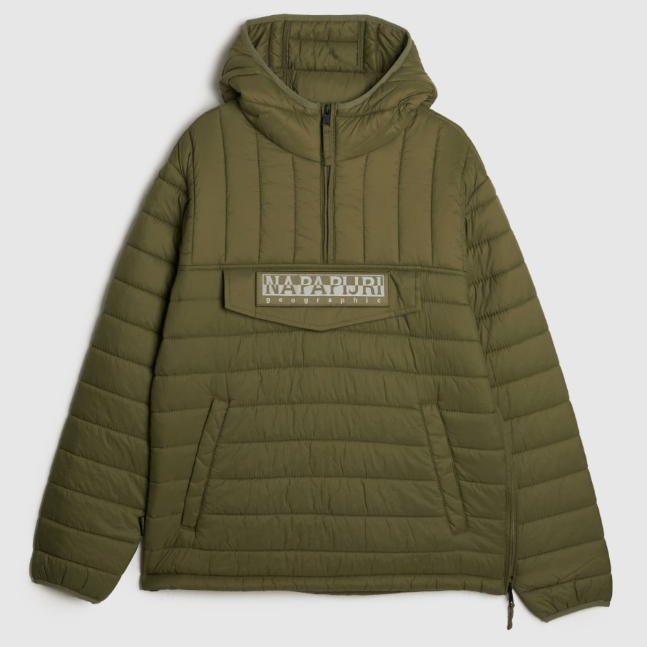 Green Dr Martens Schweiz Napapijri Morgex Half Zip Jacket