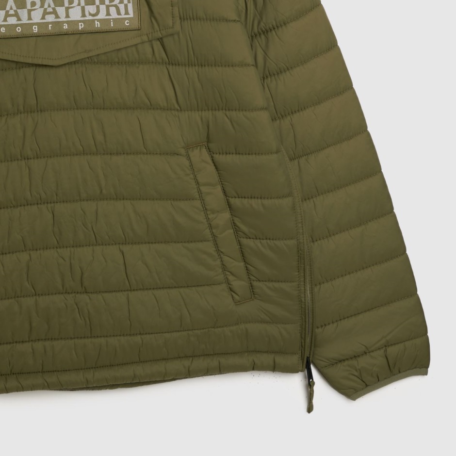 Green Dr Martens Schweiz Napapijri Morgex Half Zip Jacket