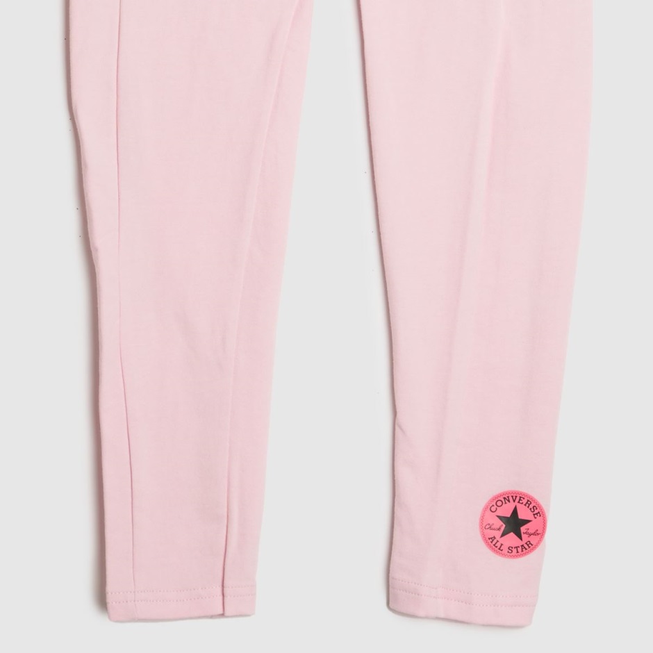 Dr Martens Schweiz Zürich Converse Ruffle Crew And Leggings Set Pale Pink