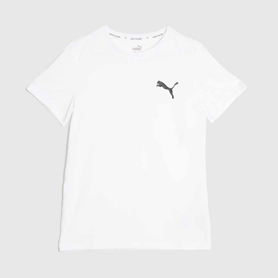 Puma Boys Small Logo T-shirt Weiß-schwarz Dr Martens Schweiz