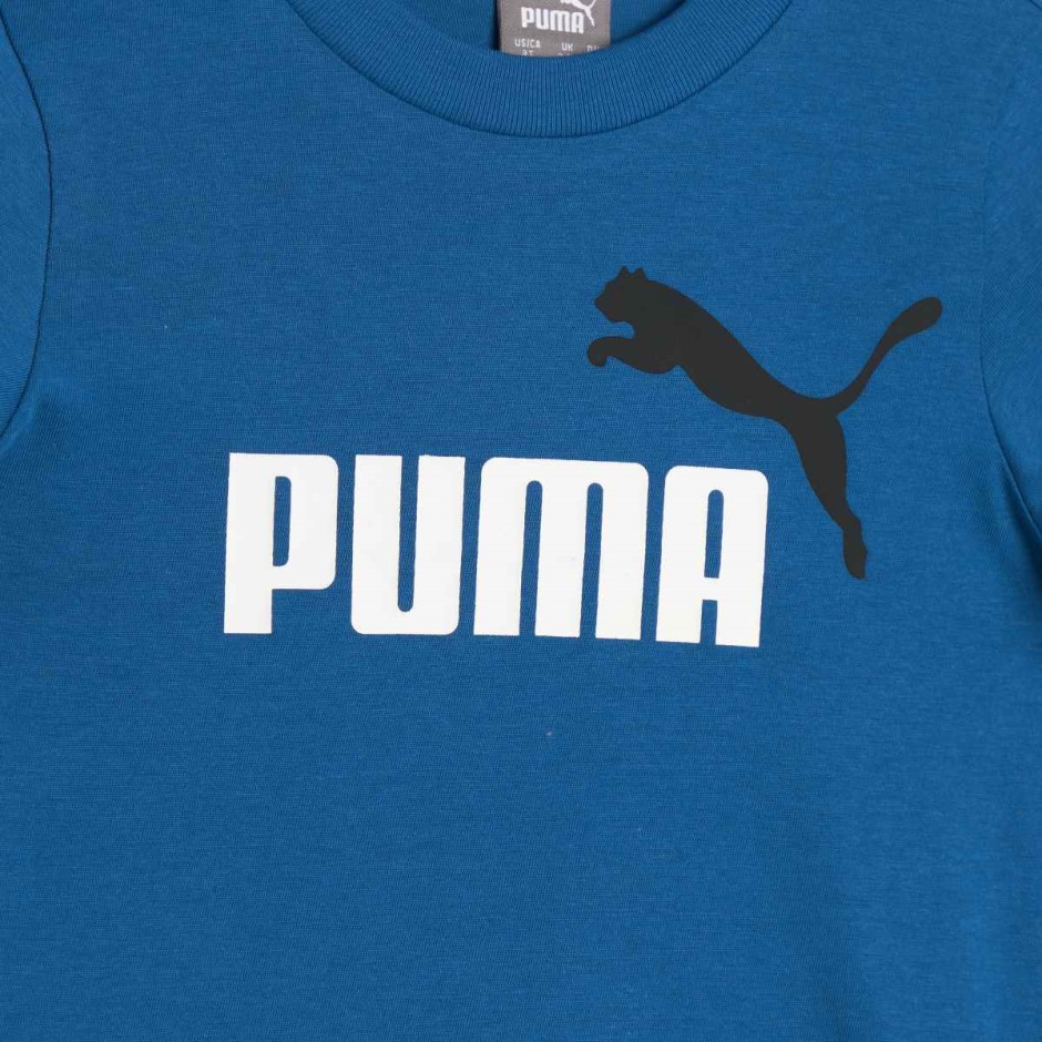 Dr Martens Schweiz Zürich Puma Minicats T-shirt Und Shorts Schwarz Und Blau