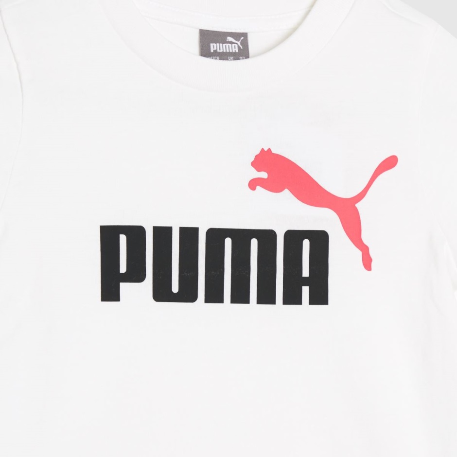 Weiß-rosa Puma Minicats T-shirt Und Shorts Dr Martens Schweiz