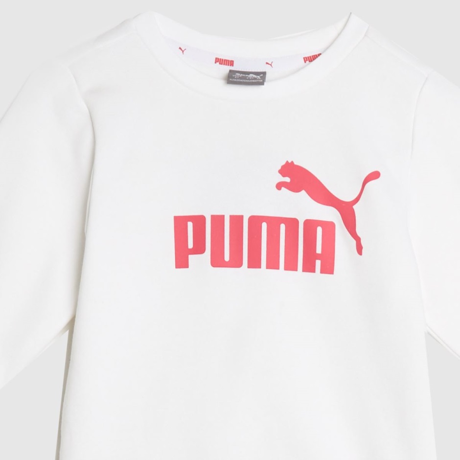 Puma Minicats Crew Jogger Set Dr Martens Schweiz Zürich White-pink