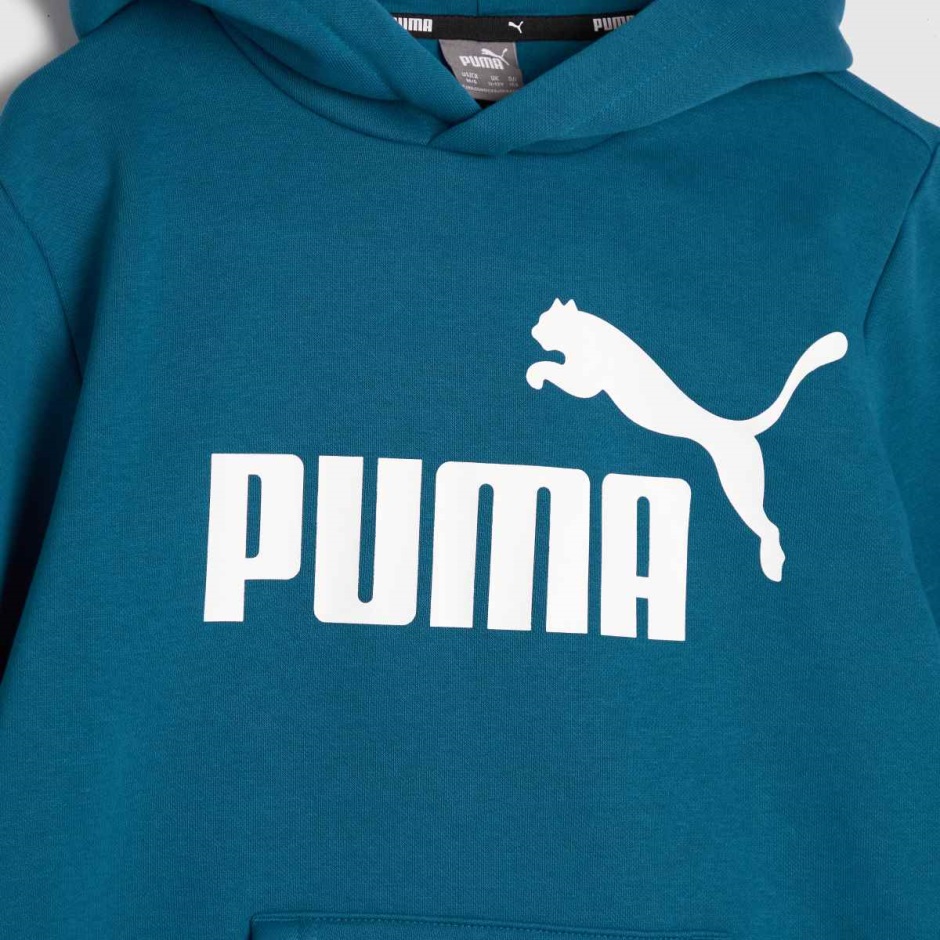 Blue Dr Martens Schweiz Puma Big Logo Hoodie