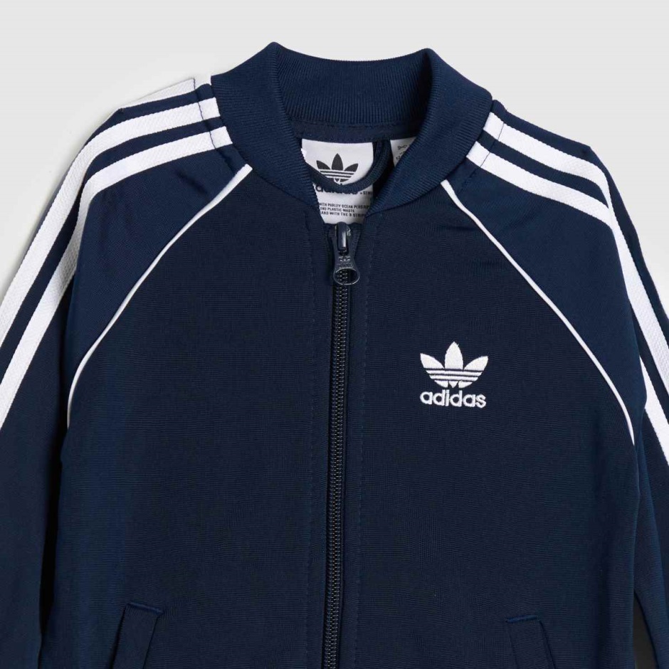 Dr Martens Schweiz Zürich Navy-white Adidas Boys 3 Stripes Tracksuit