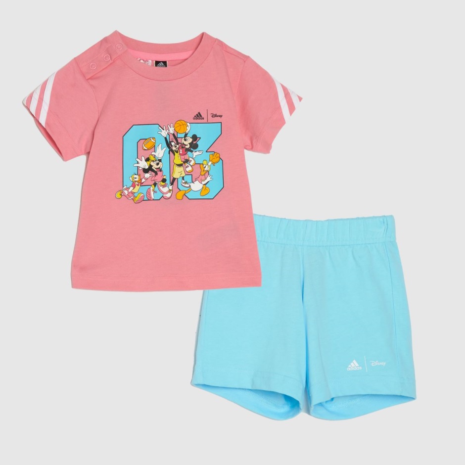 Dr Martens Schweiz Zürich Pink Adidas Disney T-shirt And Short Set