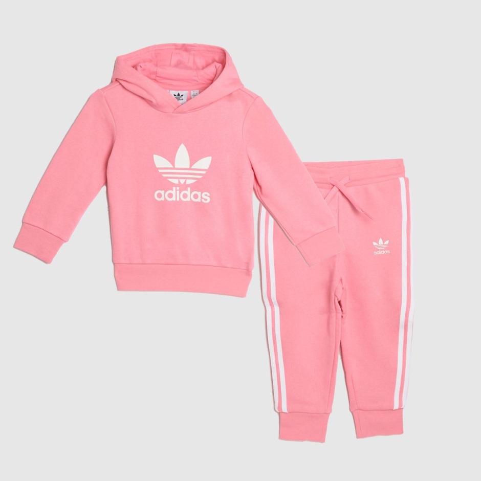Pink Dr Martens Schweiz Adidas Joggers And Hoodie Set