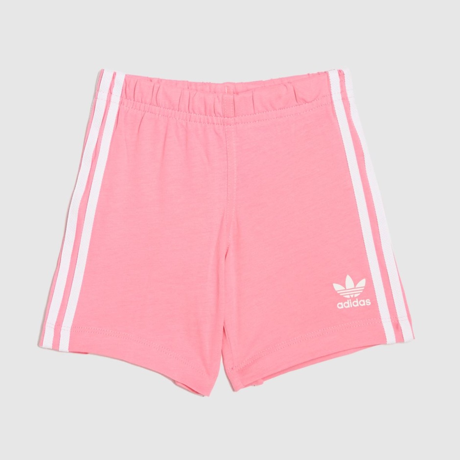 Dr Martens Schweiz Zürich Adidas T-shirt And Short Set White-pink