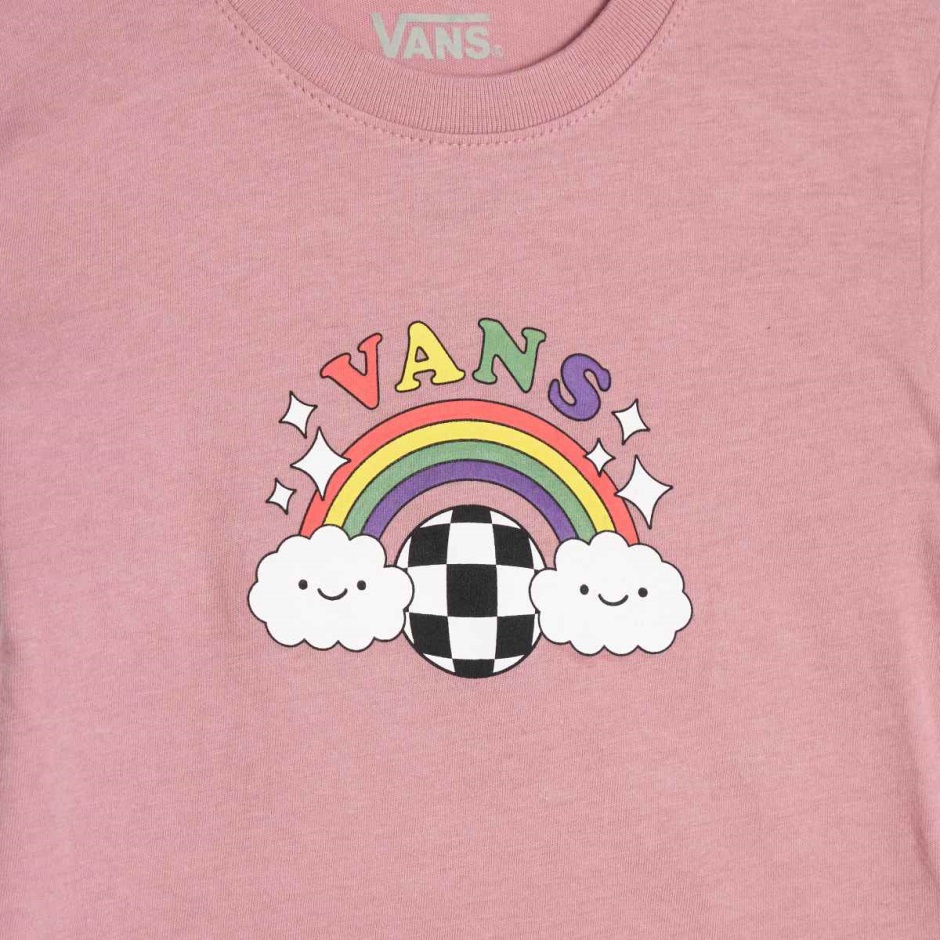 Vans Mädchen Happy Bow T-shirt Flieder Dr Martens Schweiz
