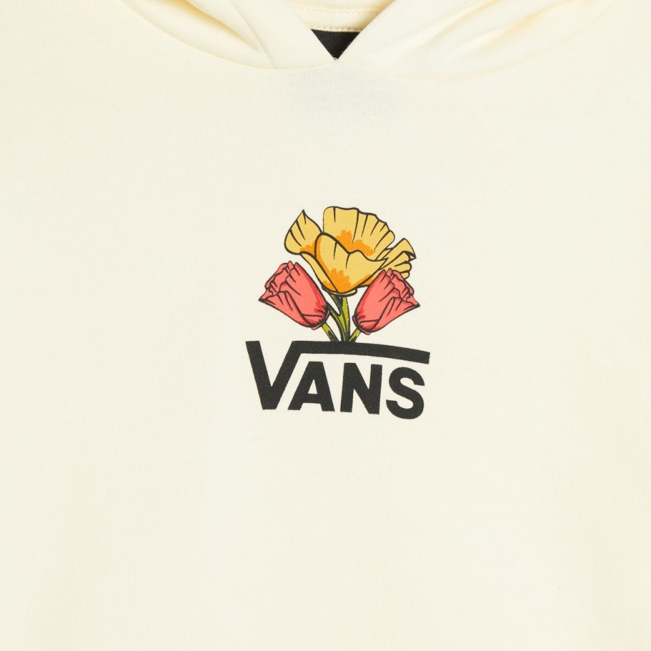 White Vans Girls Poppin Hoodie Dr Martens Schweiz