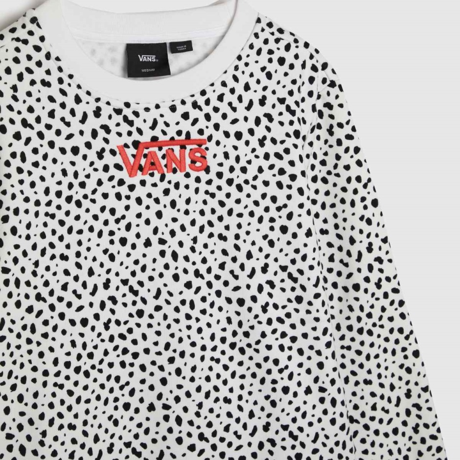 Weiß-schwarz Vans Mädchen Dalmatiner Sweatshirt Dr Martens Schweiz