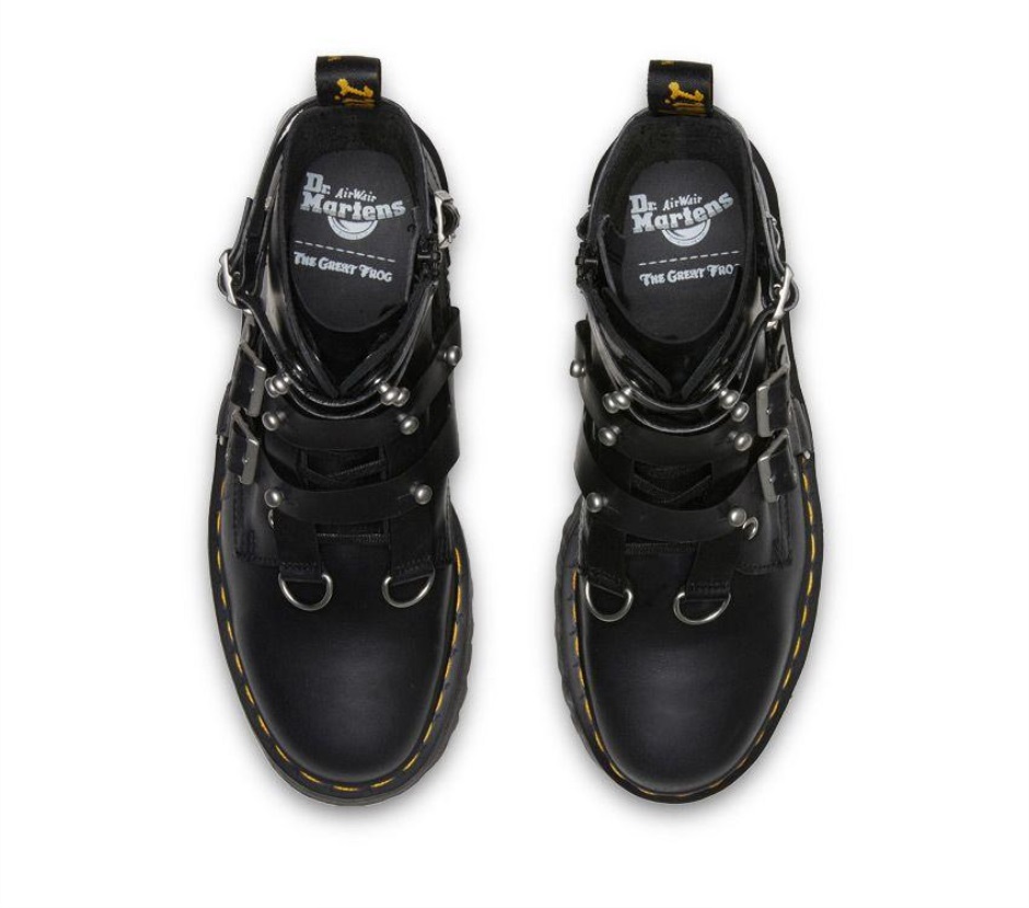 Schwarz ölige Illusion Dr Martens Schweiz Jadon Tgf