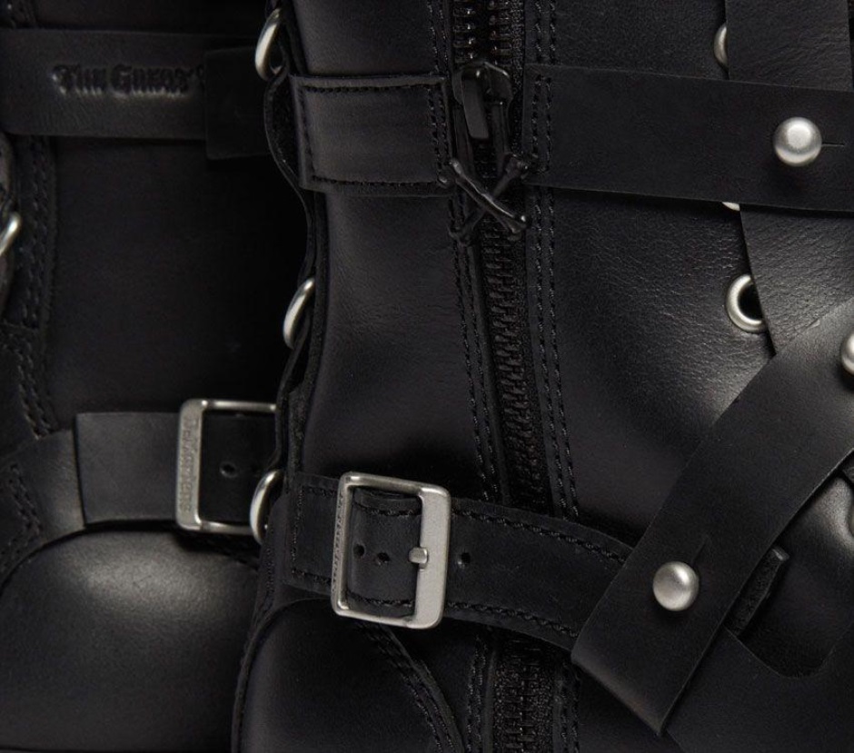 Schwarz ölige Illusion Dr Martens Schweiz Jadon Tgf