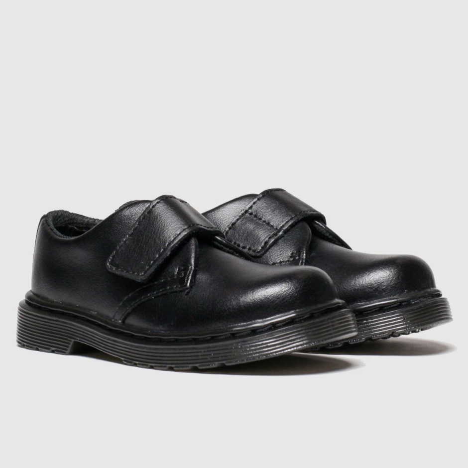 Schwarz Dr Martens Schweiz Dr Martens Kamron Jungen Kleinkindschuhe