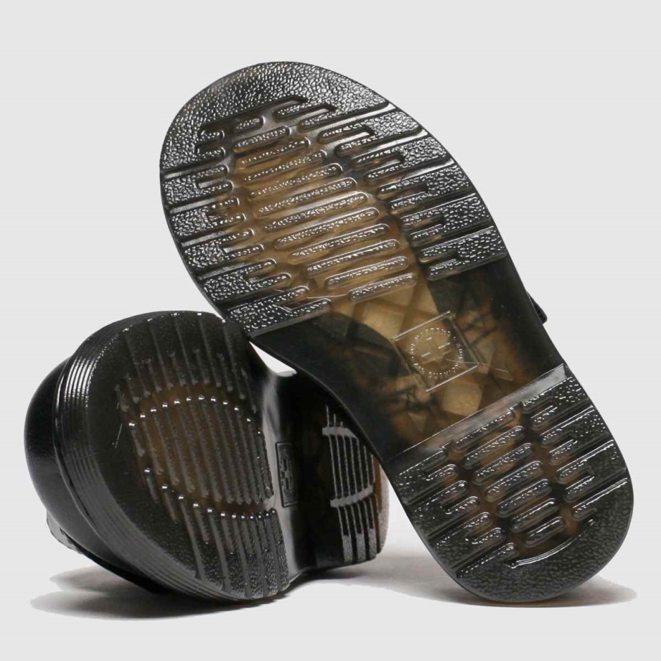 Schwarz Dr Martens Schweiz Dr Martens Kamron Jungen Kleinkindschuhe