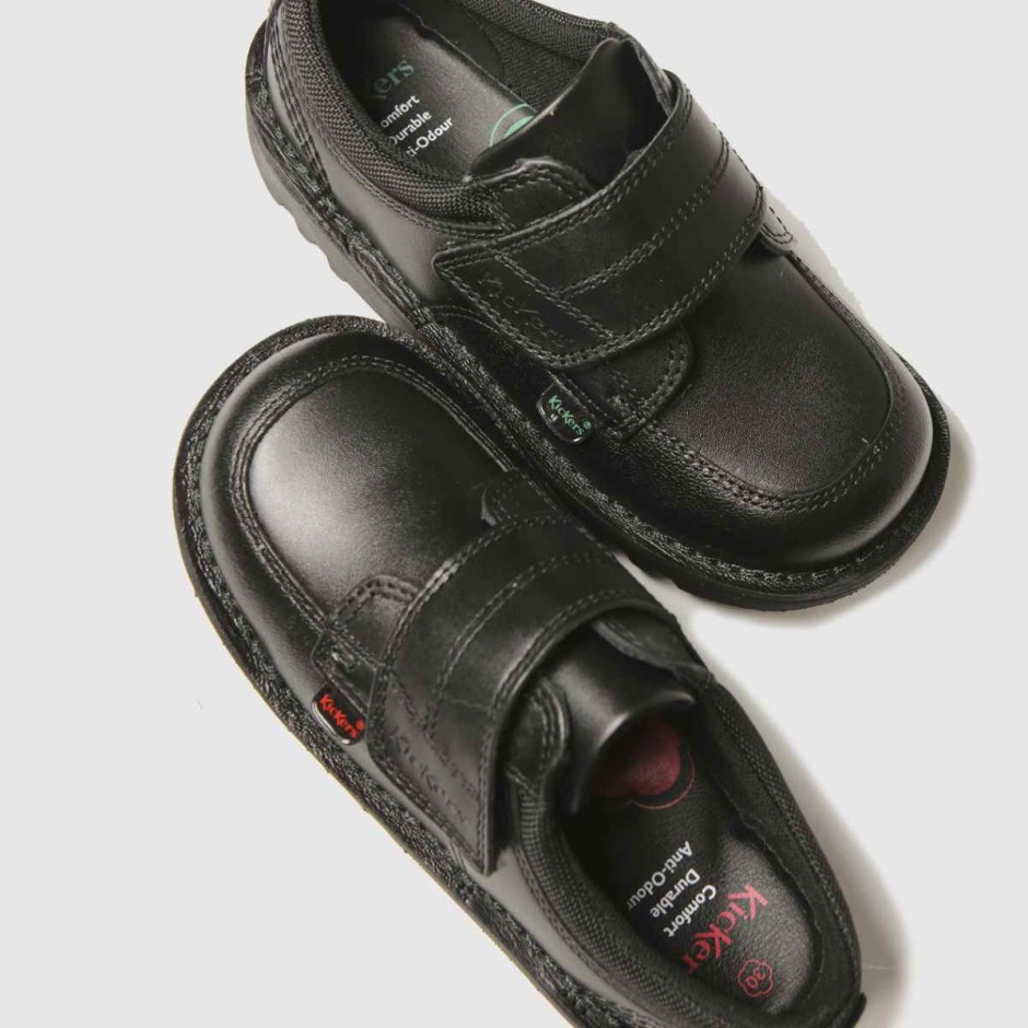 Kickers Scuff Lo Boys Toddler Shoes Dr Martens Schweiz Zürich Black