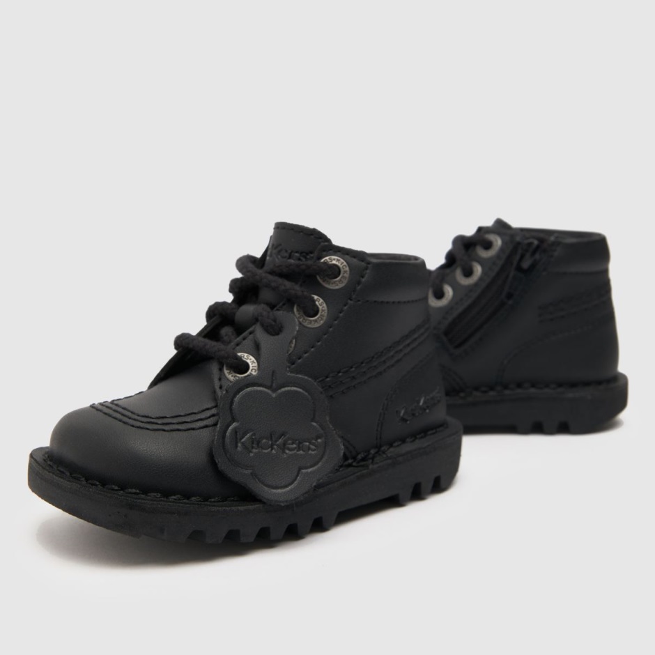Black Kickers Kick Hi Vegane Kleinkindstiefel Für Jungen Dr Martens Schweiz