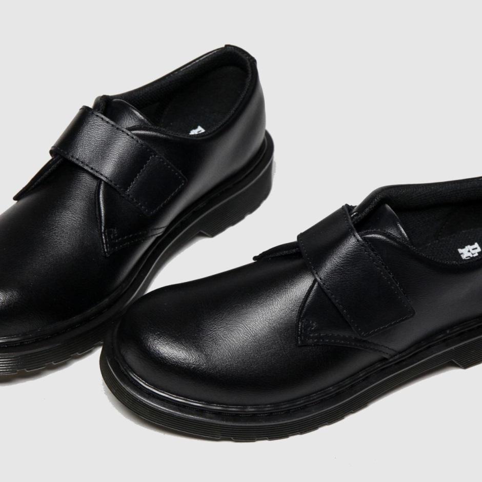 Dr Martens Schweiz Zürich Dr Martens Kamron Boys Junior Shoes Black