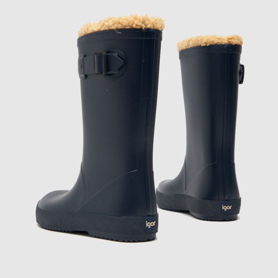 Igor Splash Euri Borreguito Boys Junior Wellies Dr Martens Schweiz Zürich Navy