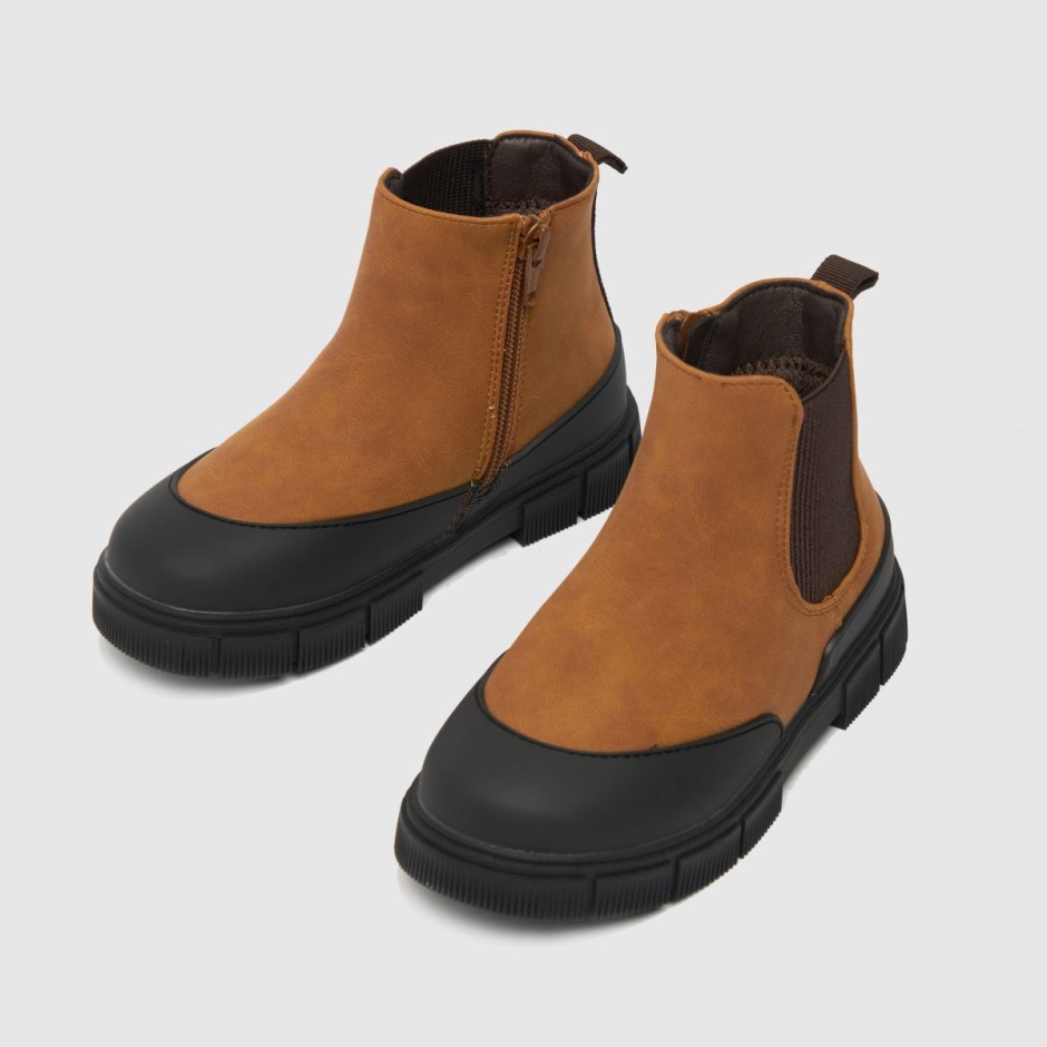 Tan Schuh Curious Chelsea Boys Junior Boots Dr Martens Schweiz