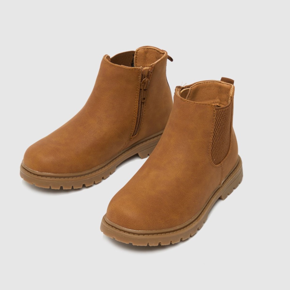 Dr Martens Schweiz Zürich Tan Schuh Charming Chelsea Boys Junior Boots