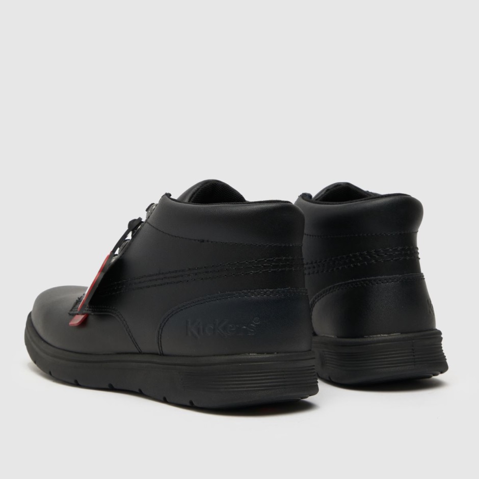 Kickers Kelland Lace Jungen Jugendstiefel Schwarz Dr Martens Schweiz