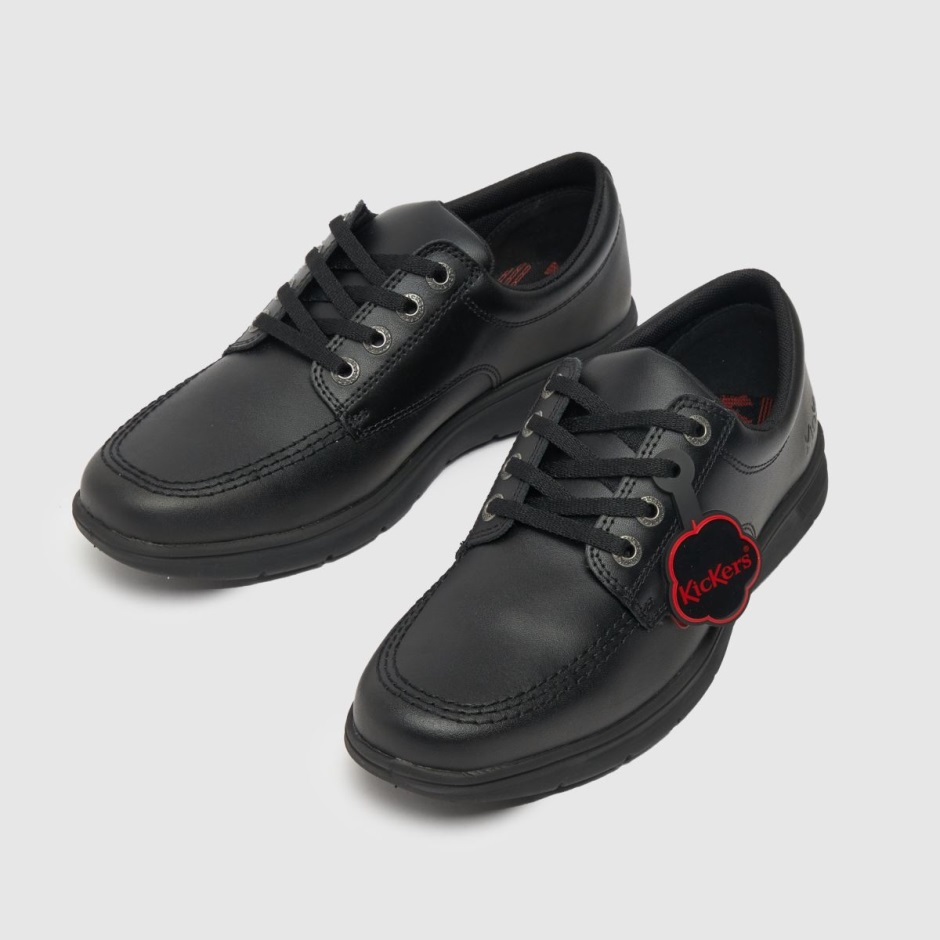 Kickers Kelland Lace Jungen Jugendschuhe Schwarz Dr Martens Schweiz