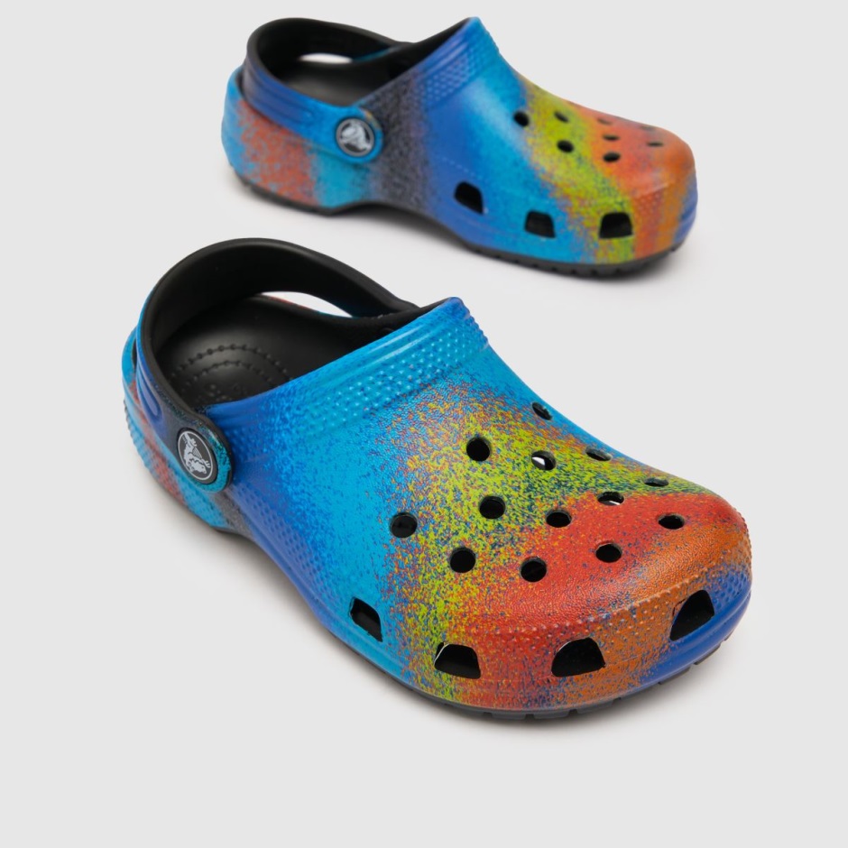 Multi Dr Martens Schweiz Crocs Classic Spray Clog Jungen Junior Sandalen