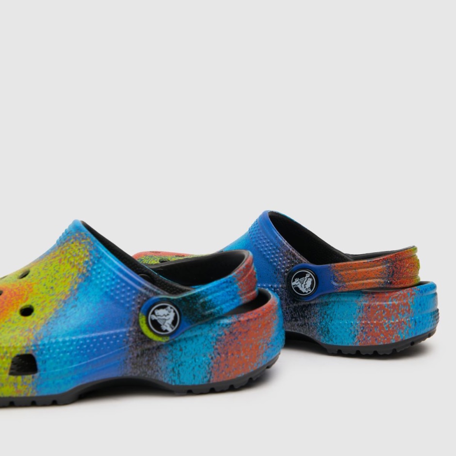 Multi Dr Martens Schweiz Crocs Classic Spray Clog Jungen Junior Sandalen