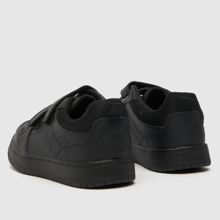 Black Dr Martens Schweiz Schuh Machine Boys Junior Trainers