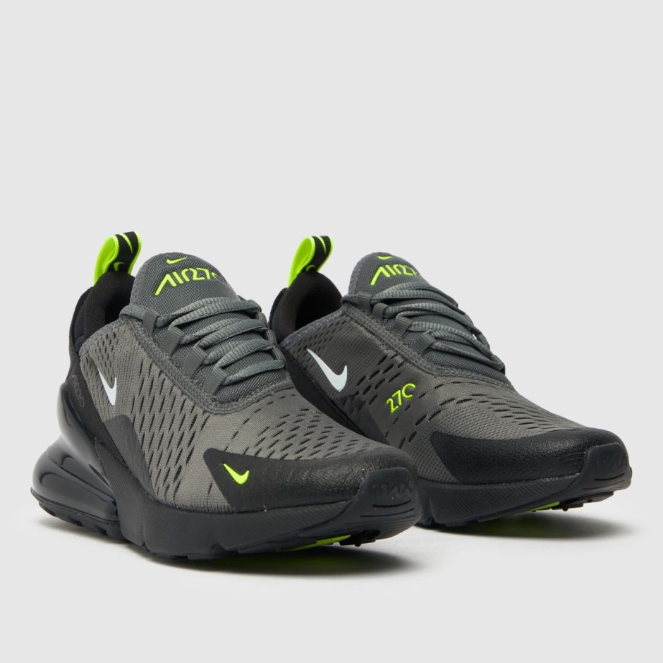 Nike Air Max 270 Boys Youth Trainers Dr Martens Schweiz Zürich Grey-black