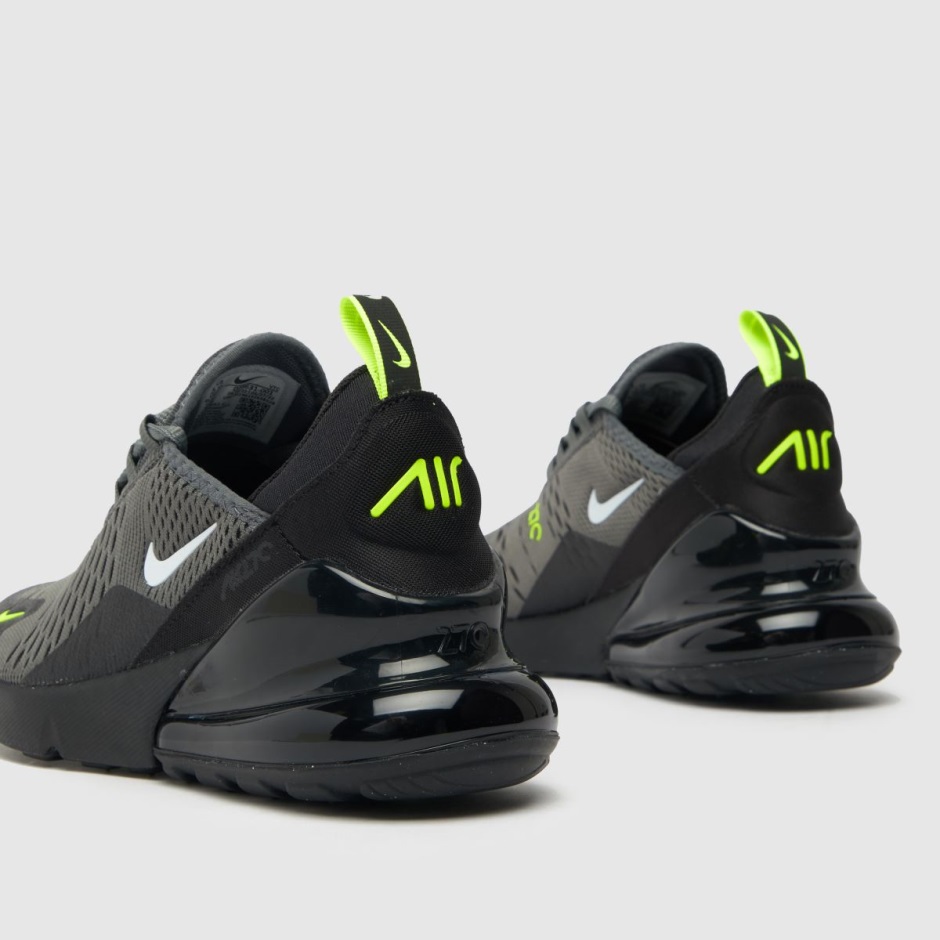Nike Air Max 270 Boys Youth Trainers Dr Martens Schweiz Zürich Grey-black