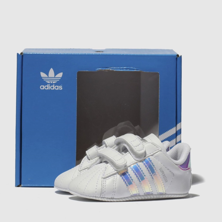 Adidas Superstar Crib Girls Babyschuhe Weiß-silber Dr Martens Schweiz