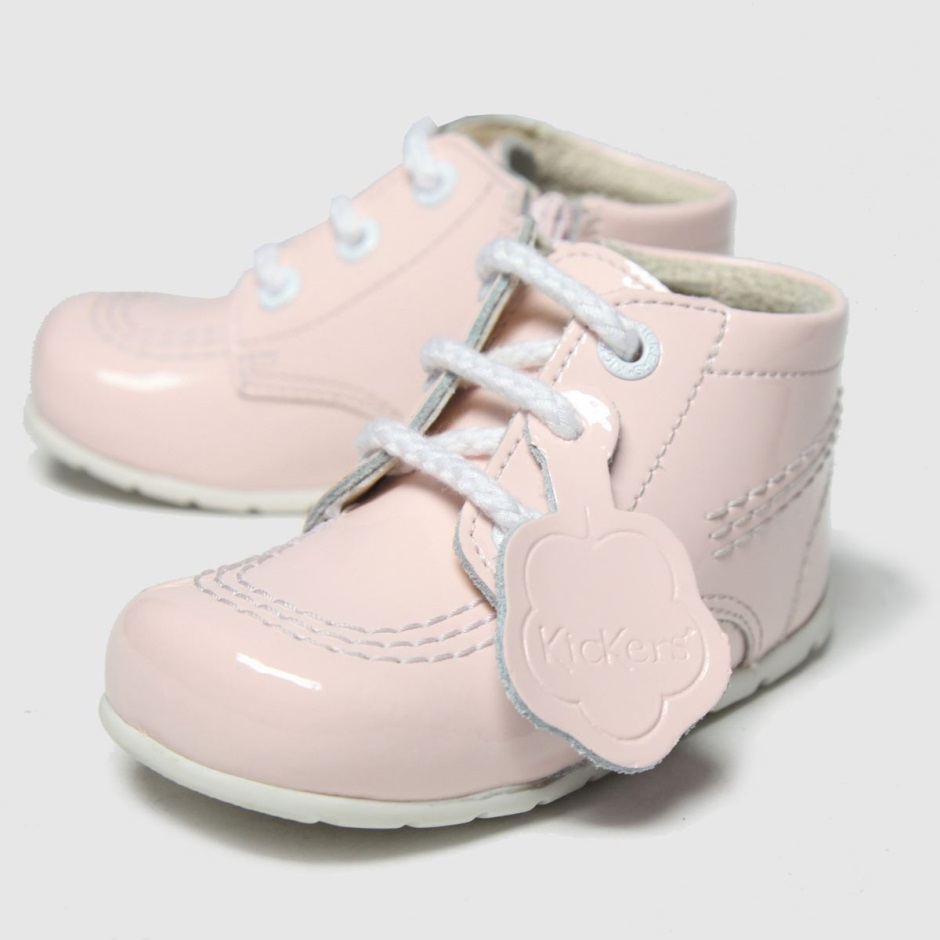 Kickers Hi B Zip Mädchen Babyschuhe Blassrosa Dr Martens Schweiz
