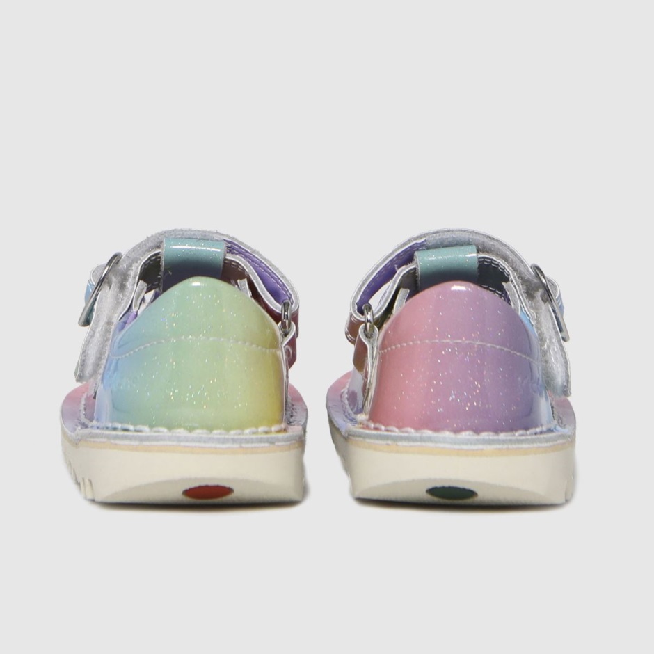 Kickers T-bar Rainbow Girls Toddler Shoes Dr Martens Schweiz Zürich Multi