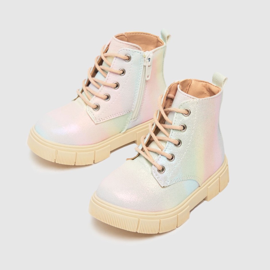 Multi Dr Martens Schweiz Schuh Chant Schnürstiefel Für Kleinkinder