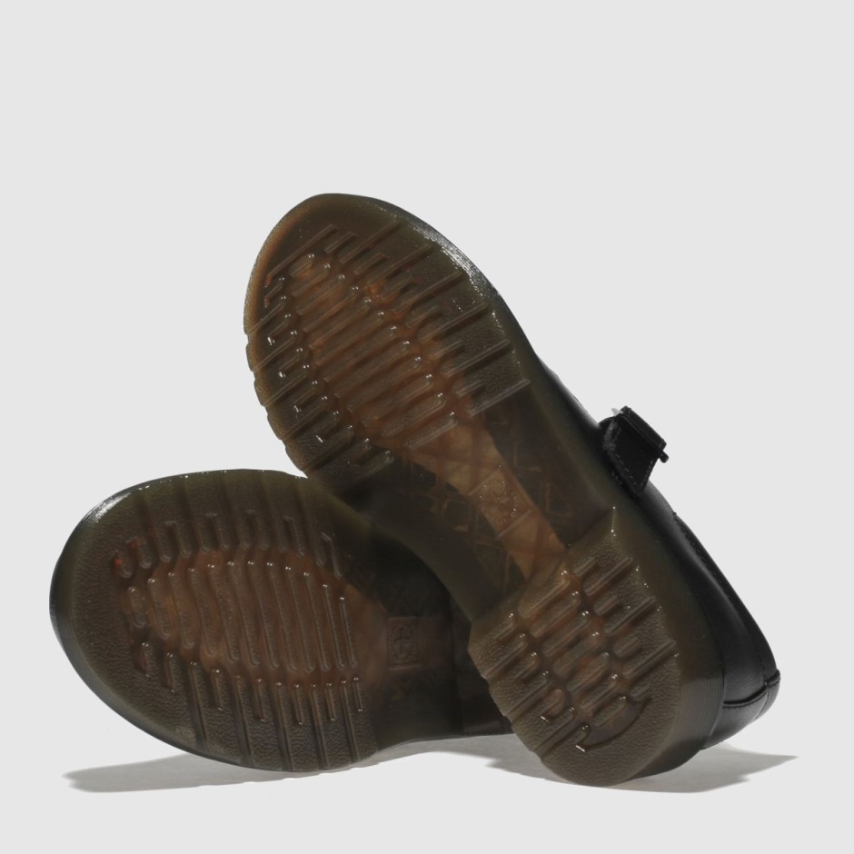 Dr Martens Schweiz Zürich Dr Martens Polley Boys Junior Shoes Black