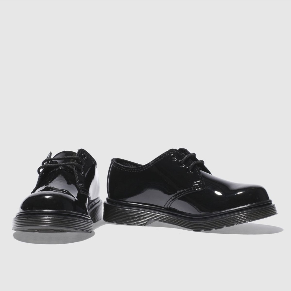 Dr Martens Schweiz Zürich Dr Martens 1461 Girls Junior Shoes Black