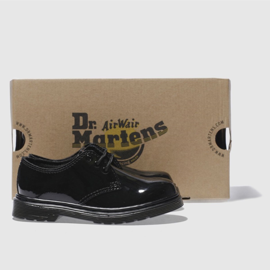 Dr Martens Schweiz Zürich Dr Martens 1461 Girls Junior Shoes Black