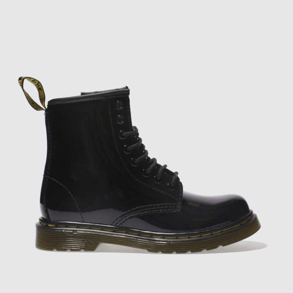 Dr Martens Schweiz Zürich Black Dr Martens 1460 Girls Junior Boots