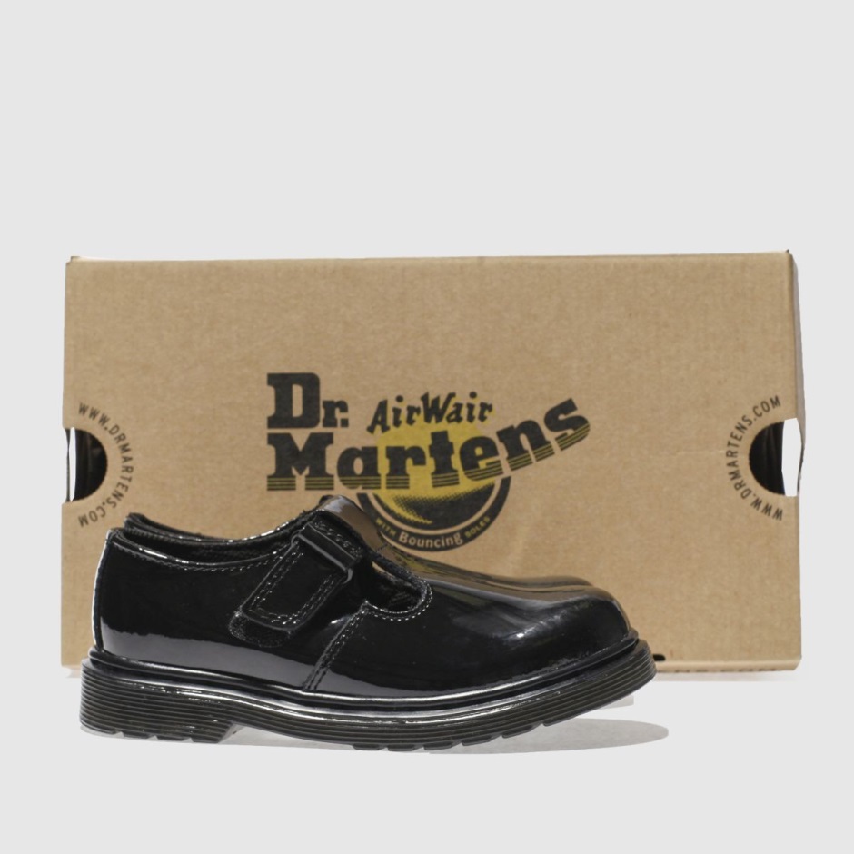 Dr Martens Ailis Girls Junior Shoes Dr Martens Schweiz Zürich Black
