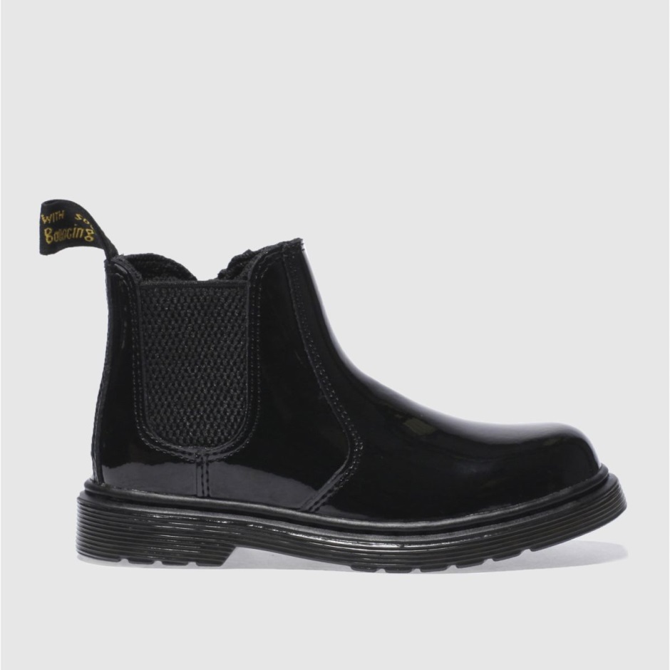 Schwarz Dr Martens Schweiz Dr Martens 2976 Mädchen Junior Stiefel