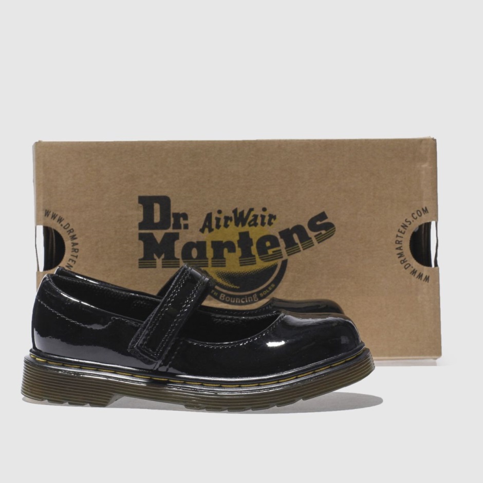 Schwarz Dr Martens Maccy Mädchen Junior Schuhe Dr Martens Schweiz