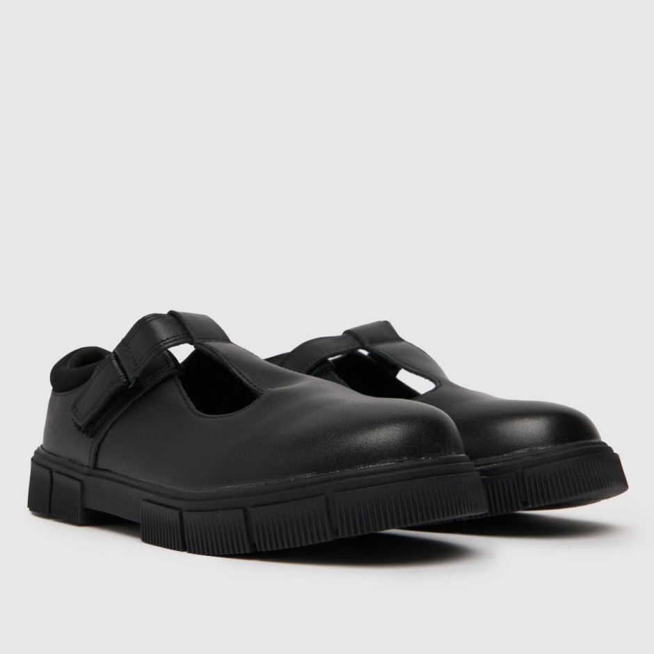 Dr Martens Schweiz Zürich Schuh Loopy Leather Girls Junior Shoes Black