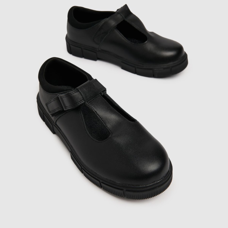 Dr Martens Schweiz Zürich Schuh Loopy Leather Girls Junior Shoes Black