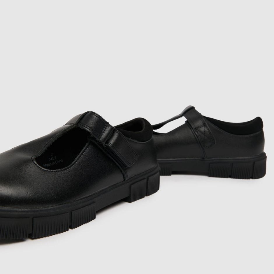 Dr Martens Schweiz Zürich Schuh Loopy Leather Girls Junior Shoes Black